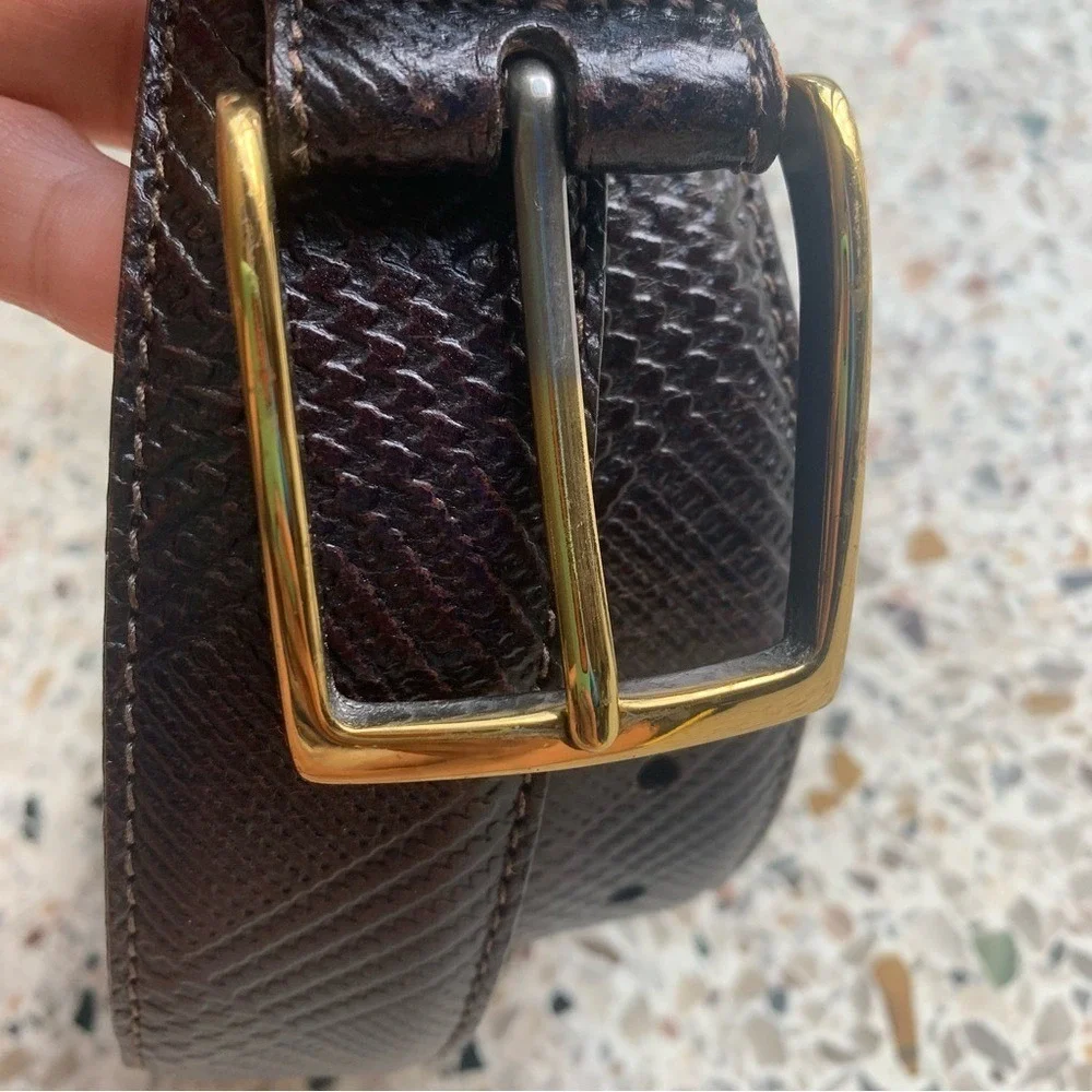 Martin Dingman Countrywear Men's Calf Leather‎ Belt Made in America Size 40